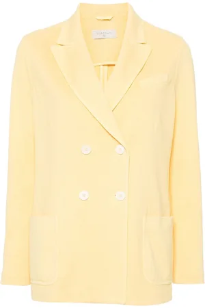 Circolo Double-breasted textured blazer