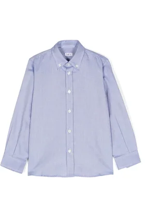 Il gufo Long-sleeve cotton shirt