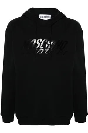 Moschino Logo-print cotton hoodie