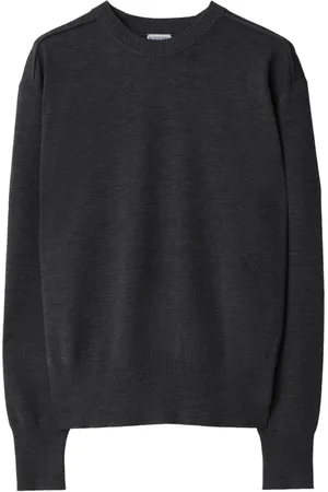 Burberry Mélange-effect wool jumper
