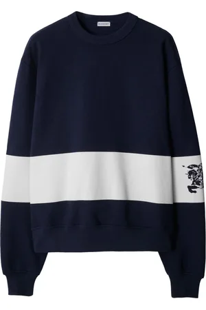Burberry EKD stripe cotton jumper