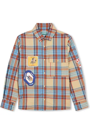 Kenzo Plaid cotton shirt