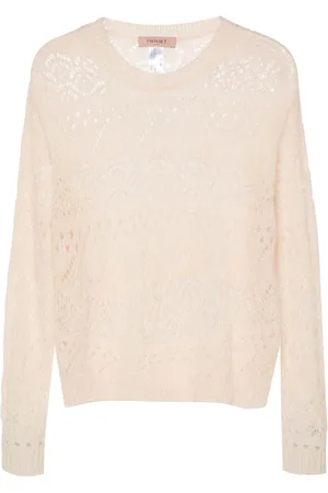 Twin-Set Openwork crochet jumper