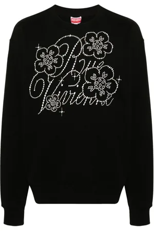 Kenzo Constellation-embroidered cotton sweatshirt