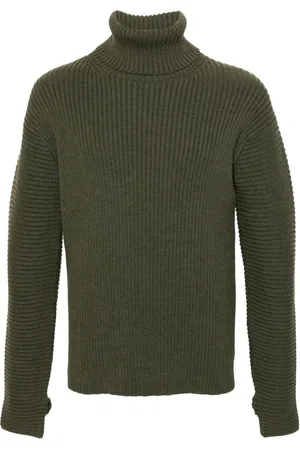 Kenzo Roll-neck ribbed-knit jumper