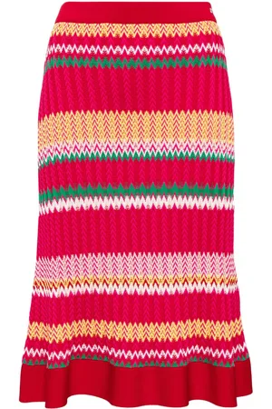 Carolina Herrera Striped pattern midi-skirt