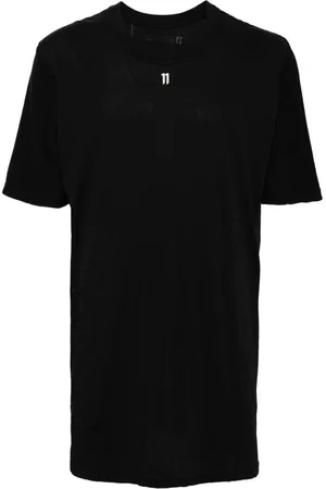11 BY BORIS BIDJAN SABERI Logo tag cotton T-shirt