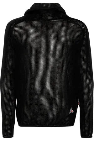 ROA Embroidered-logo hoodie