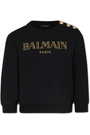 Balmain Logo-embroidered sweatshirt
