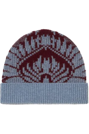 Etro Intarsia-knit wool beanie