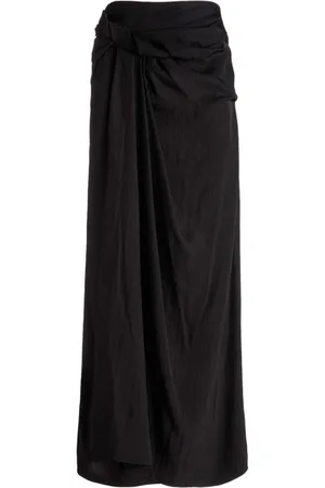 Bally Asymmetric ruffled skirt