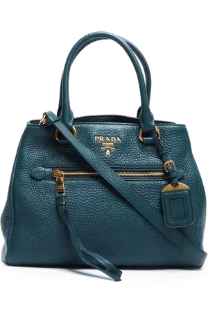 Prada Logo-lettering two-way handbag
