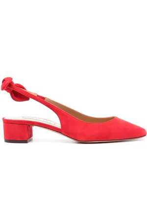 Aquazzura Very Bow Tie 35mm pumps