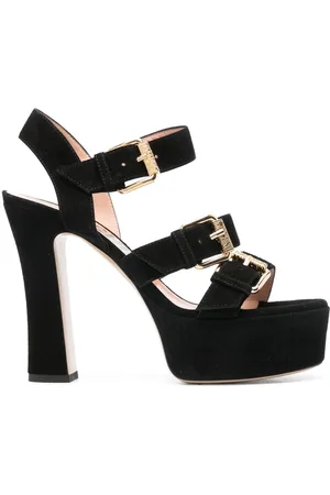 Moschino 130mm buckled sandals
