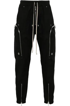 Rick Owens Bauhaus cotton cargo trousers