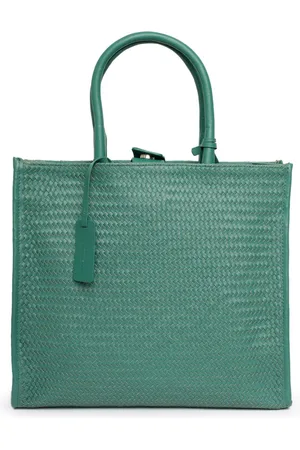Sarah Chofakian Tresse woven leather tote bag