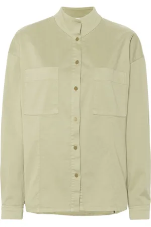 FORTE FORTE Long-sleeve cotton blend shirt