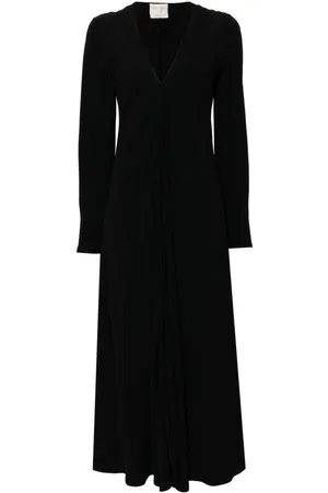 FORTE FORTE Crepe long-sleeve dress