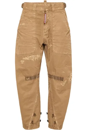 Dsquared2 Distressed straight-leg trousers