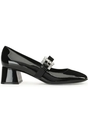 Sergio Rossi Sr Twenty Buckle 45mm leather pumps