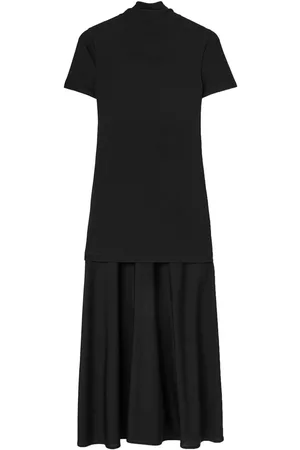 Jil Sander Layered-design midi dress