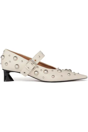 Stella McCartney Elsa stud-embellished pumps