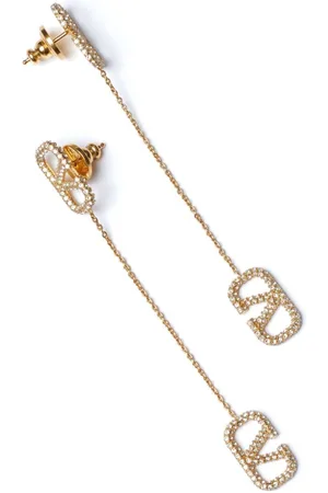 VALENTINO GARAVANI VLogo Signature drop earrings