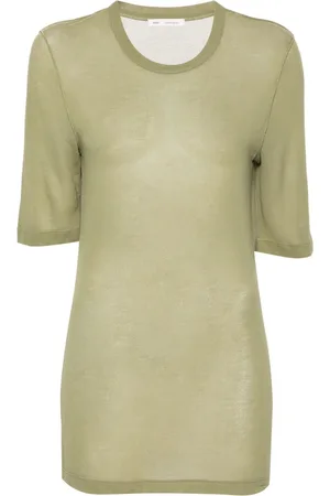 Ami Sheer lyocell T-shirt
