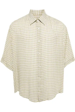 Ami Gingham-print shirt