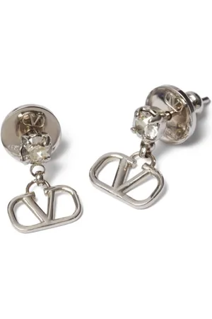 VALENTINO GARAVANI VLogo Signature drop earrings