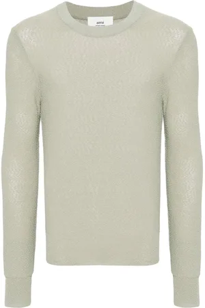 Ami Crew-neck bouclé jumper