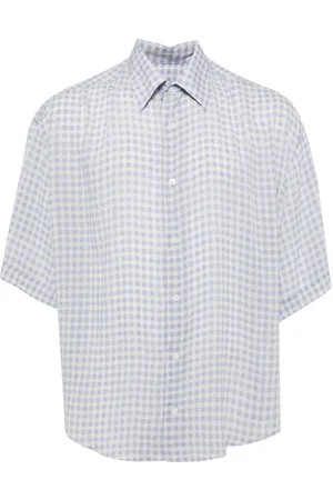 Ami Gingham-print shirt