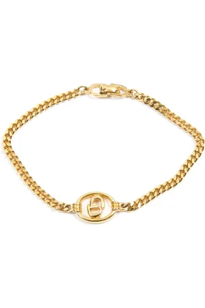 Dior 1990s CD chain bracelet