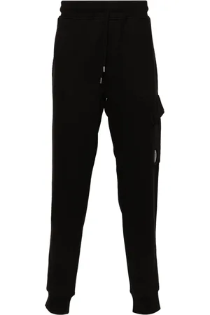 C.P. Company Lens-detail fleece track pants