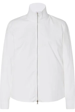 ROSETTA GETTY High-neck zip-up shirt