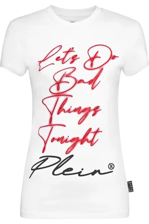 Philipp Plein Sexy Pure lettering cotton T-shirt