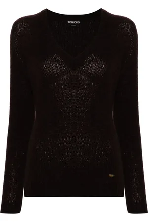 Tom Ford V-neck long-sleeve jumper
