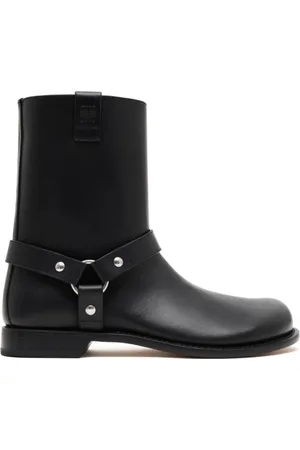 Loewe Campo leather biker boots