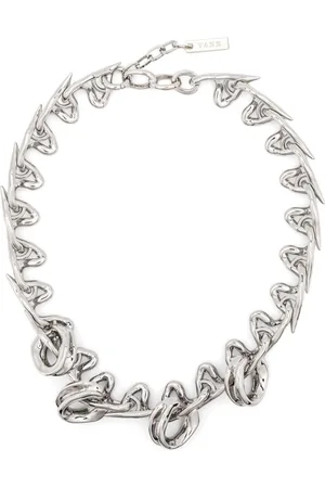 Vann Jewelry U-pendant heart necklace
