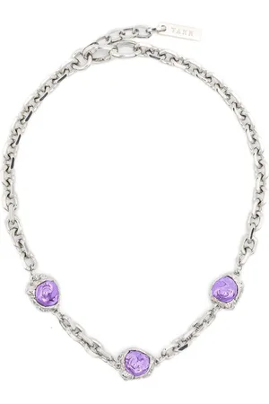Vann Jewelry Rock Jewel choker necklace