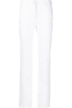 Givenchy 4G motif jacquard straight-leg trousers