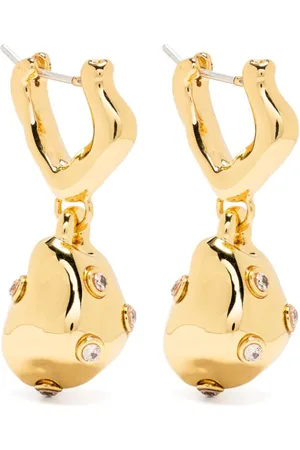 Vann Jewelry Crystal-embellished drop earrings
