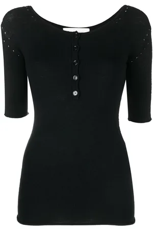 Sportmax Knitted henley shirt