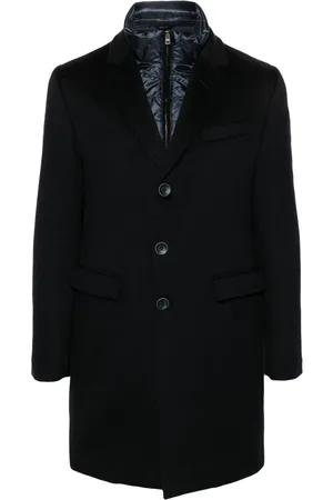 HERNO Layered single-breasted coat