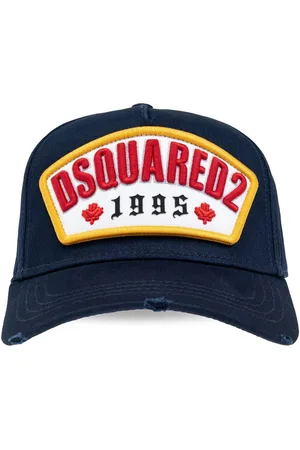 Dsquared2 Logo-appliqué cotton baseball cap
