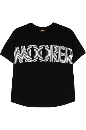 MOORER Olisa-JFL logo-appliqué T-shirt