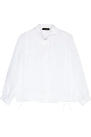 MOORER Eliza-LHR ramie shirt