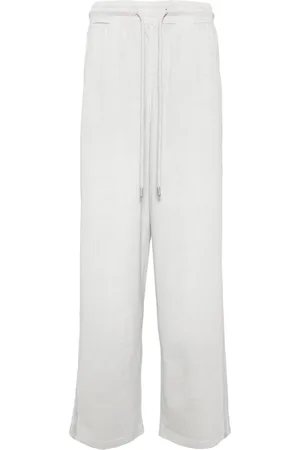 FIVE CM Wide-leg cotton track pants