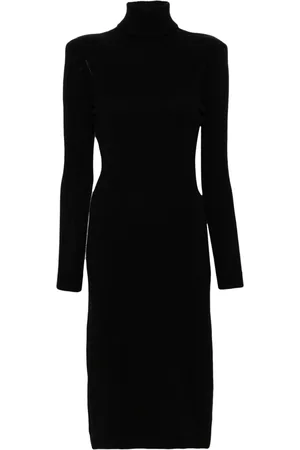 Tom Ford Cut-out cashmere midi dress