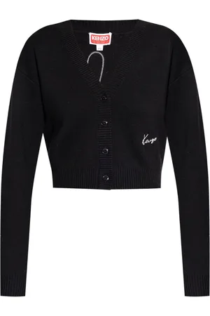 Kenzo Embroidered-flower cardigan